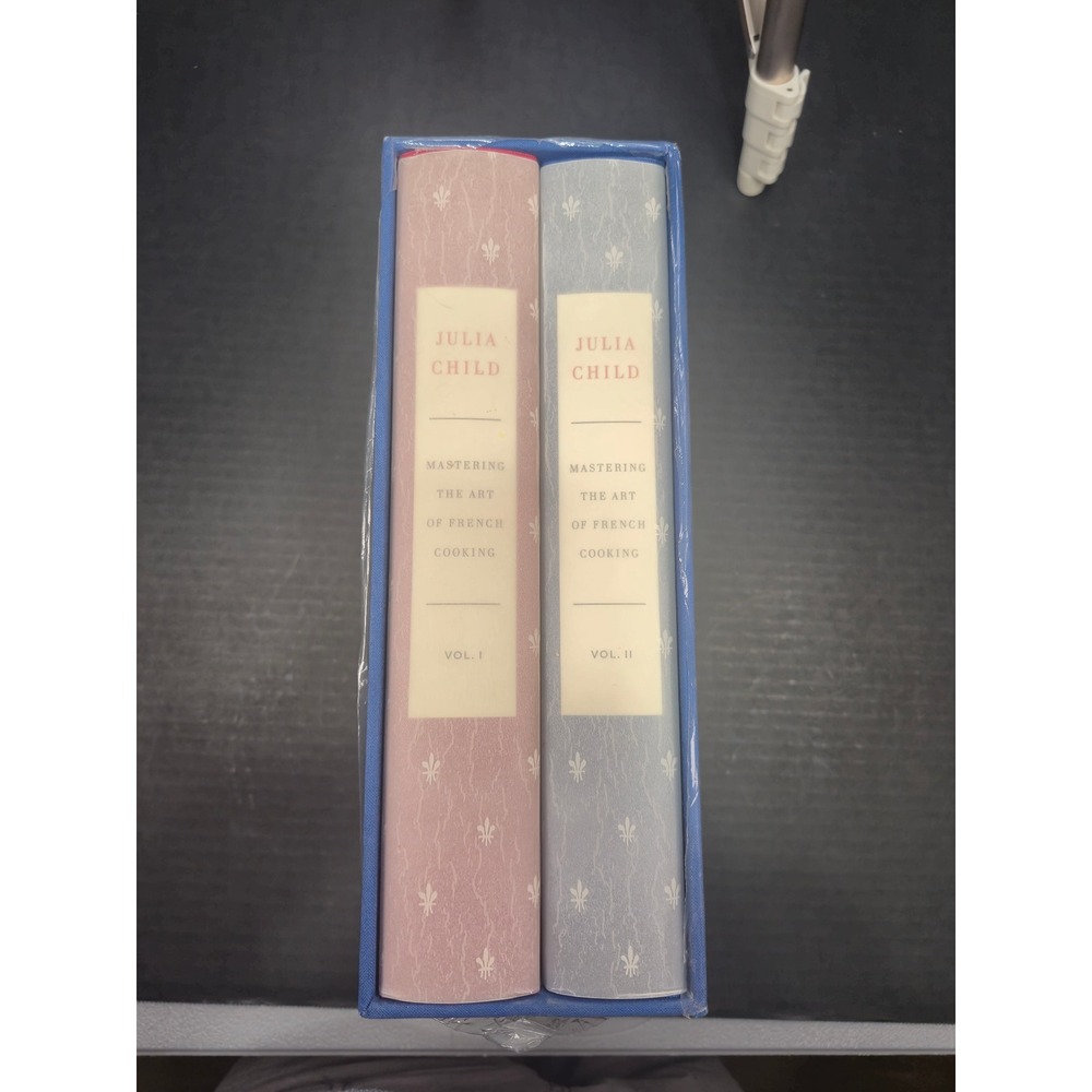Julia Child Mastering the Art of French Cooking 2 Vol Box Set Barnes & Noble Ed
